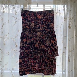 Small Pink Floral Mini Dress